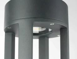 Sklep Kaja Trzymetrowa lampa ogrodowa, zintegrowany LED FMAX-3000 z serii FAN | Kaja Oświet* Lampy Ogrodowe Stojące