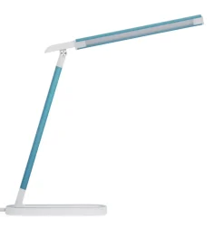 Sklep Kaja Turkusowa lampka biurkowa, wbudowany LED K-MT-206 ZIELONY z serii NIKO*Dzieci Lampki Biurkowe|Lampy Led