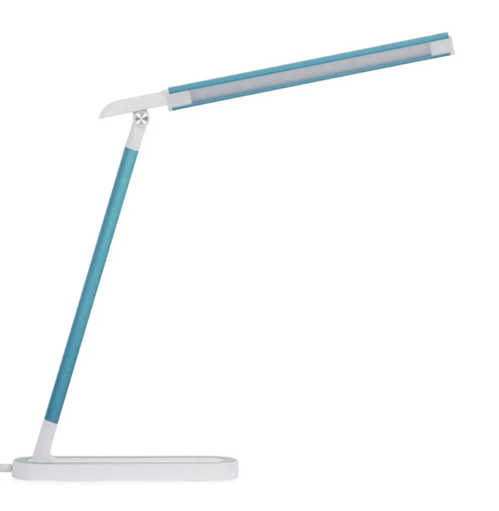 Sklep Kaja Turkusowa lampka biurkowa, wbudowany LED K-MT-206 ZIELONY z serii NIKO*Dzieci Lampki Biurkowe|Lampy Led