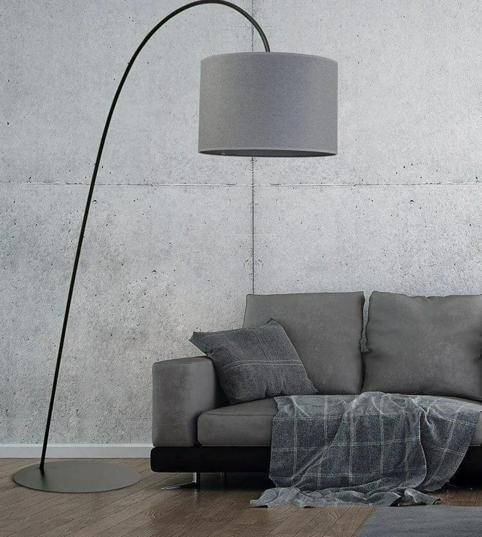 Sklep Kaja Łukowa lampa podłogowa z m abażurem 6818 ALICE | Kaja Oświetlenie* Lampy Podłogowe Z Abażurem