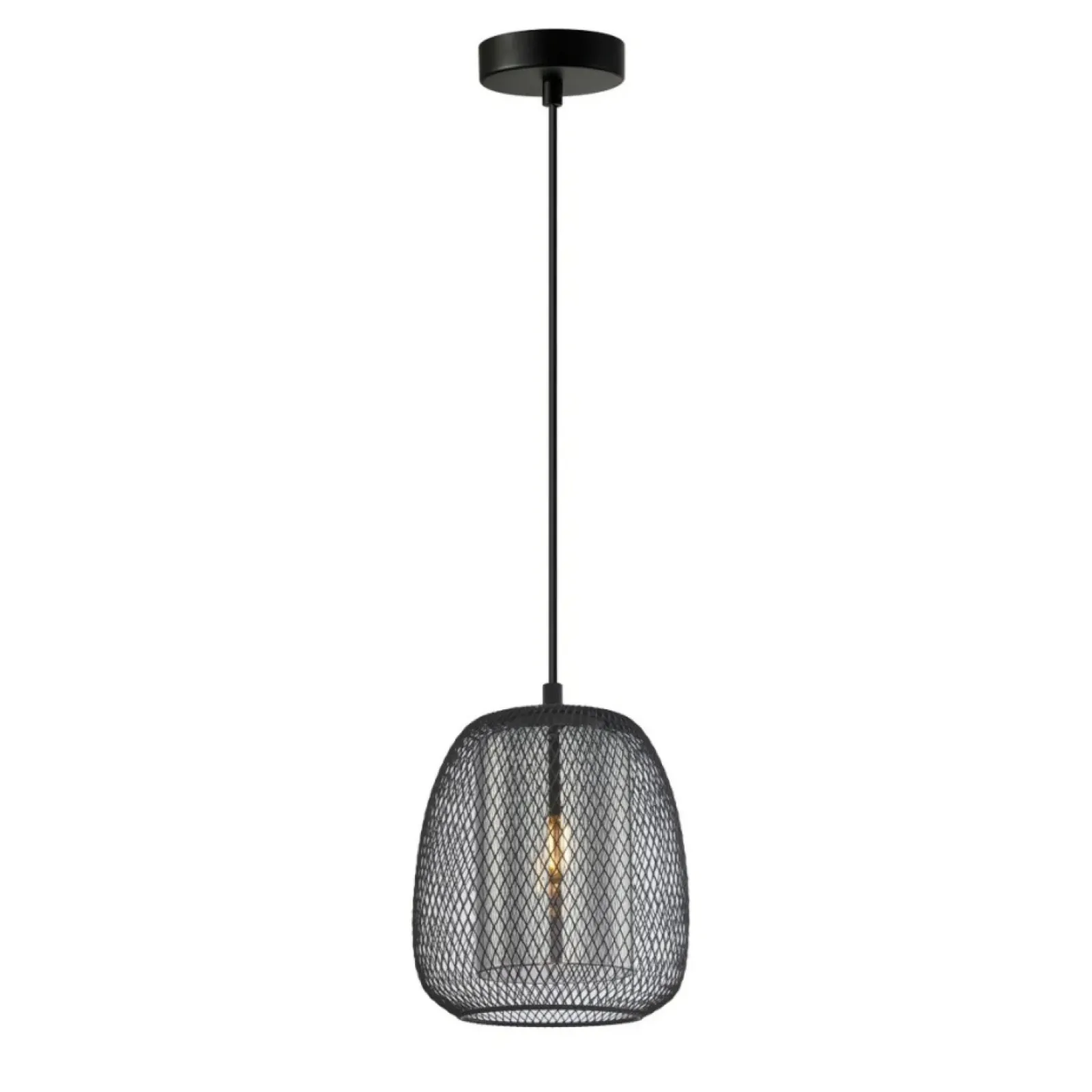 Sklep Kaja Unikalna, czarna lampa wisząca PND-28612-BK-SG z serii AMIRIA Best Sale