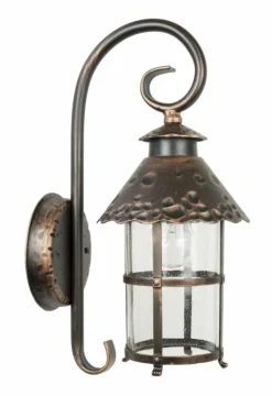Sklep Kaja Unikalna lampa, kinkiet elewacyjny, ozdobny K 3012/1/R z serii TOLEDO | Kaja Ośw* Kinkiety Ogrodowe