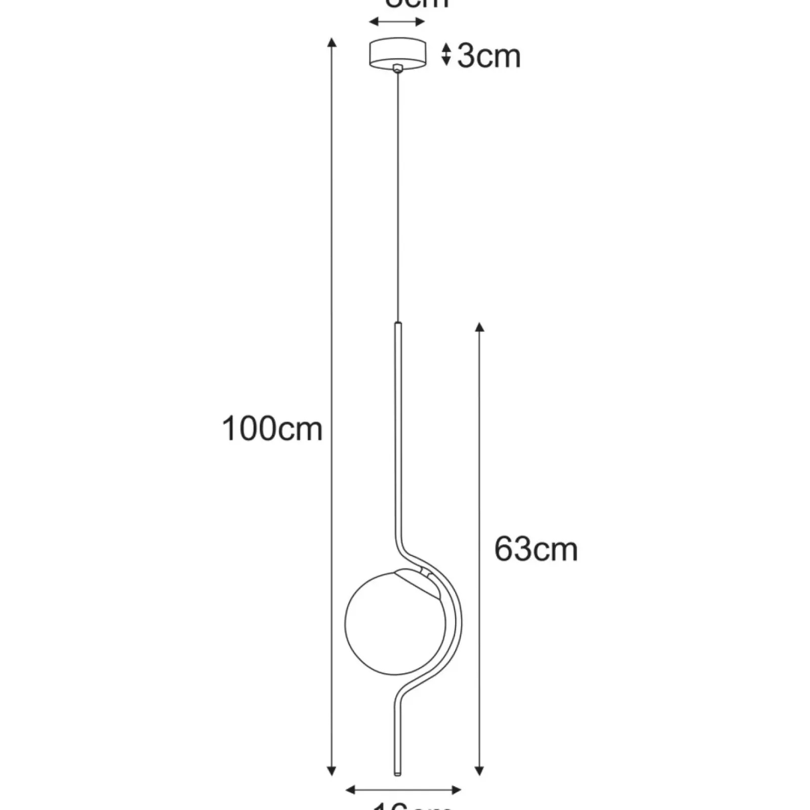 Sklep Kaja Unikalna lampa wisząca do gustownej sypialni K-5335 z serii VELA Clearance