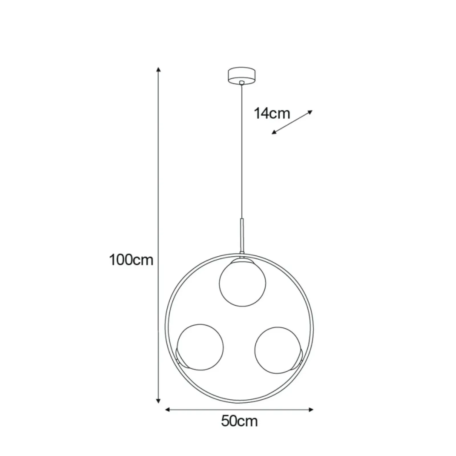 Sklep Kaja Unikalna lampa wisząca, idealna do salonu K-5123 z serii VENTA | Kaja Clearance