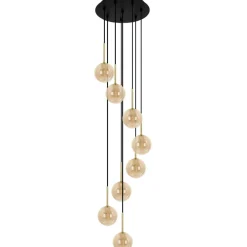 Sklep Kaja Unikalna lampa wisząca z kloszami na żarówkę G9 K-5562 z serii GALAXY Shop