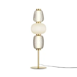 Sklep Kaja Unikalna lampka stołowa, ledowa MOD267TL-L28G3K z serii PATTERN* Lampy Led|Nowoczesne Lampki Stołowe
