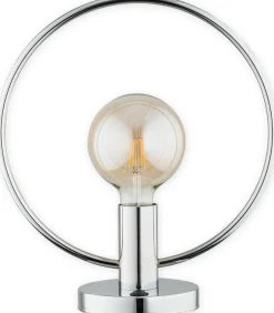 Sklep Kaja Unikatowa lampa stołowa 1 źródło światła O2958 L1 CH | Kaja* Nowoczesne Lampki Stołowe