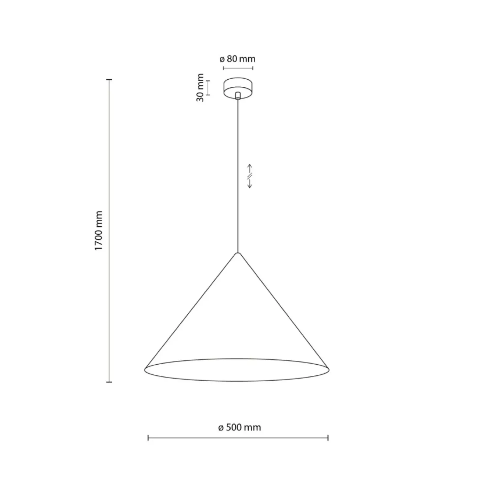 Sklep Kaja Uniwersalna, beżowa lampa wisząca TK 10061 CONO BEIGE | Kaja Best Sale