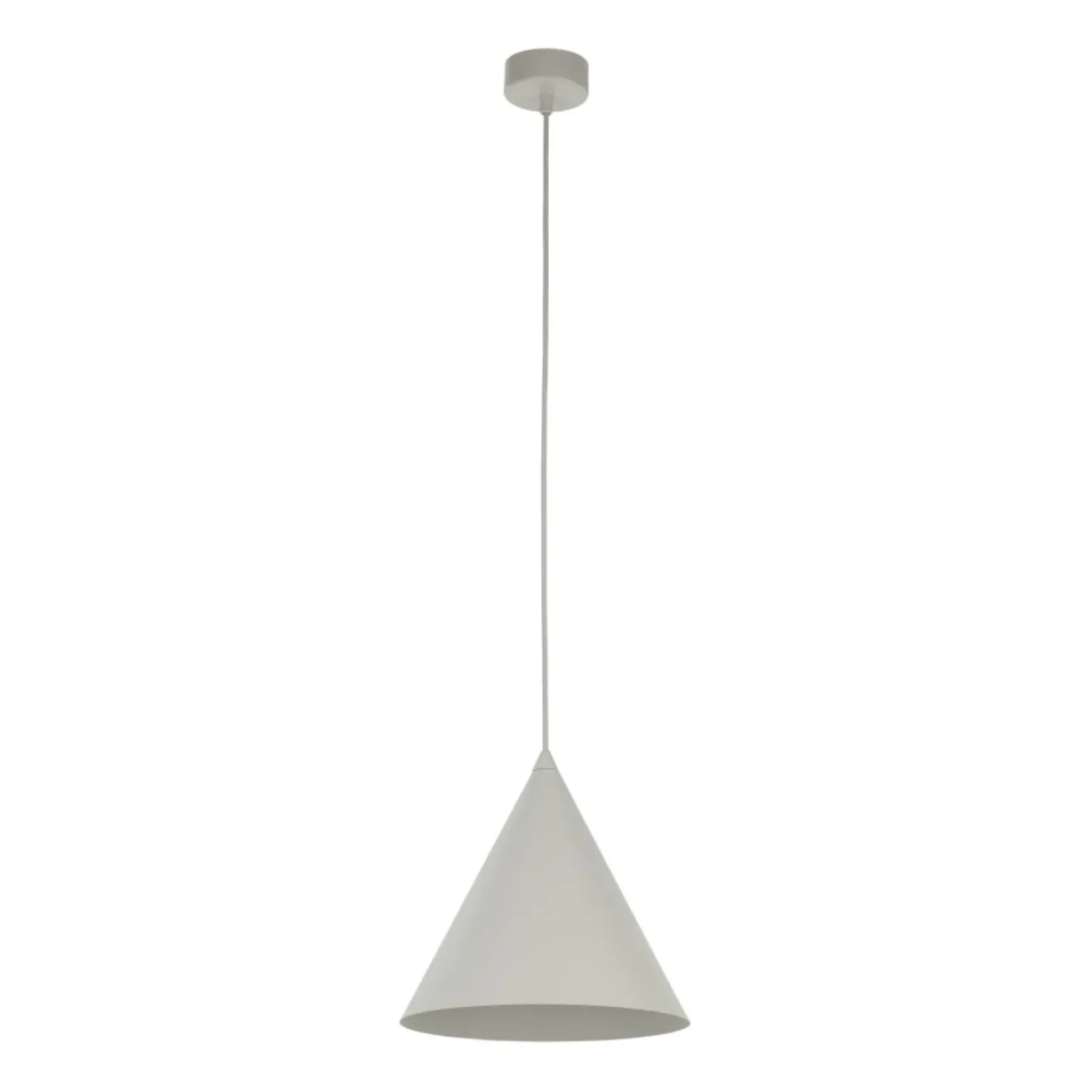 Sklep Kaja Uniwersalna, beżowa lampa wisząca ⌀25cm TK 6631 CONO | Kaja Sale