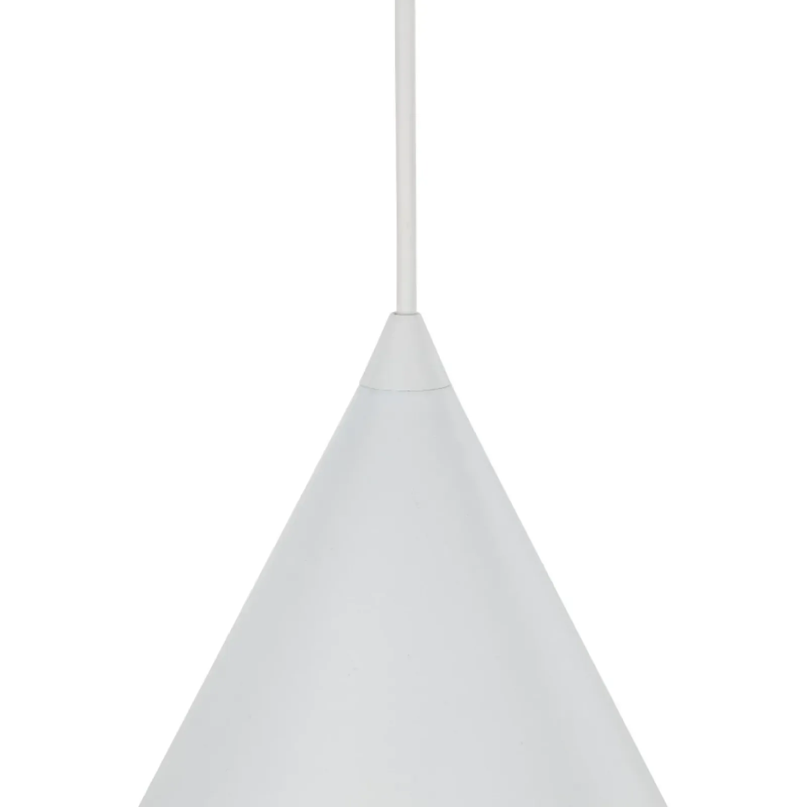 Sklep Kaja Uniwersalna, biała lampa wisząca ⌀32cm TK 10009 CONO | Kaja Discount