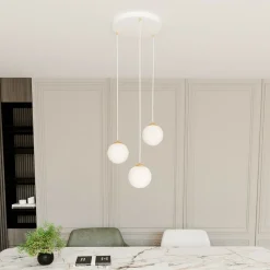 Sklep Kaja Uniwersalna lampa wisząca z regulowanymi zwisami 1244/3 z serii ROYAL Best
