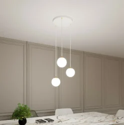 Sklep Kaja Uniwersalna lampa wisząca z regulowanymi zwisami 1244/3 z serii ROYAL Best