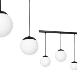 Sklep Kaja Uniwersalna lampa wisząca z kulistymi kloszami MLP6524 LIMA | Kaja New