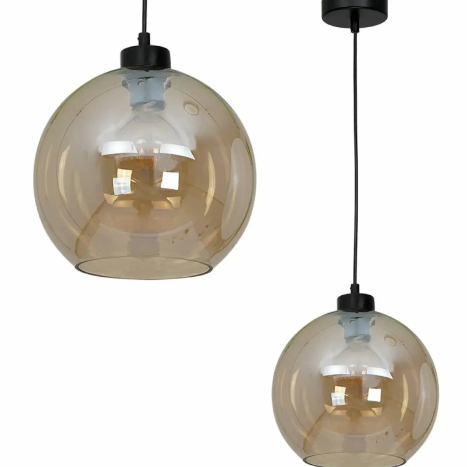 Sklep Kaja Uniwersalna lampa wisząca z ciepłym kloszem MLP6578 SOFIA | Kaja Clearance
