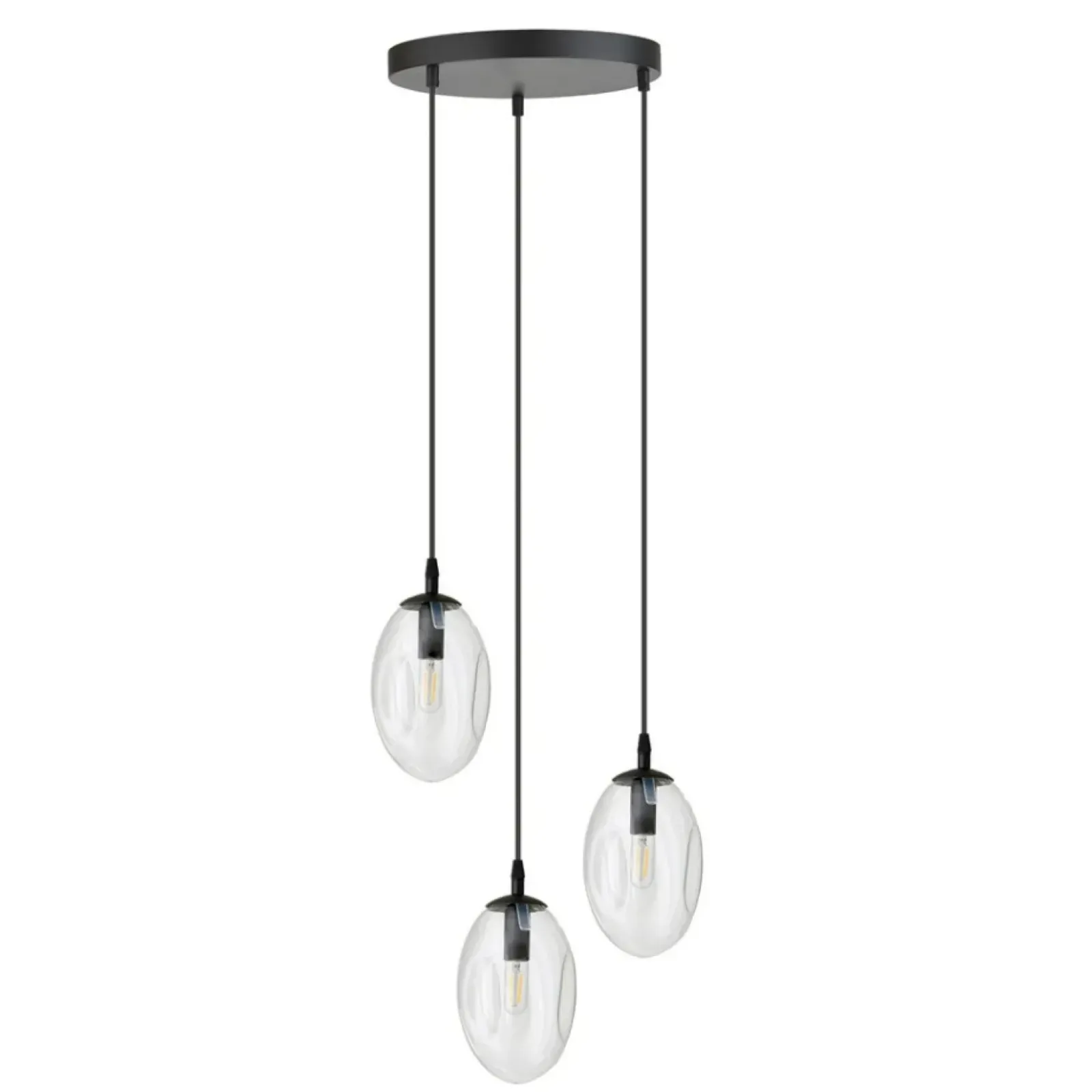 Sklep Kaja Uniwersalna lampa z przezroczystymi kloszami 1265/3PREM z serii ASTRAL Clearance