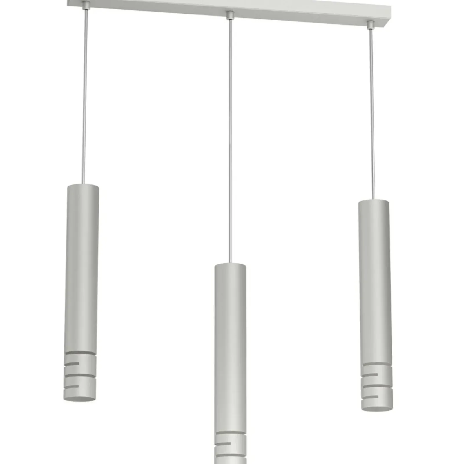 Sklep Kaja Uniwersalna, szara lampa wisząca nad stół LX 5767 TIBIA STRIPE | Kaja Outlet