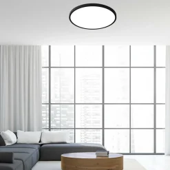 Sklep Kaja Uniwersalny plafon LED ⌀48cm LP-2505/1C-48 BK CALIFORNIA | Kaja* Lampy Led|Plafony Nowoczesne