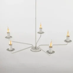 Sklep Kaja Świecznikowa lampa wisząca do salonu TK 10253 LIMAL BEIGE | Kaja* Randole Tradycyjne