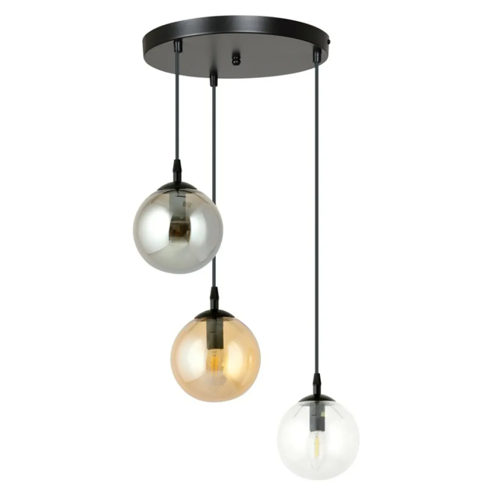 Sklep Kaja Wielokolorowa lampa wisząca z kulami 714/3PREM | Kaja Oświetlenie Store