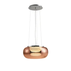 Sklep Kaja Wisząca lampa LED z m kloszem AZ3161 GALACTIC | Kaja miedziany Hot