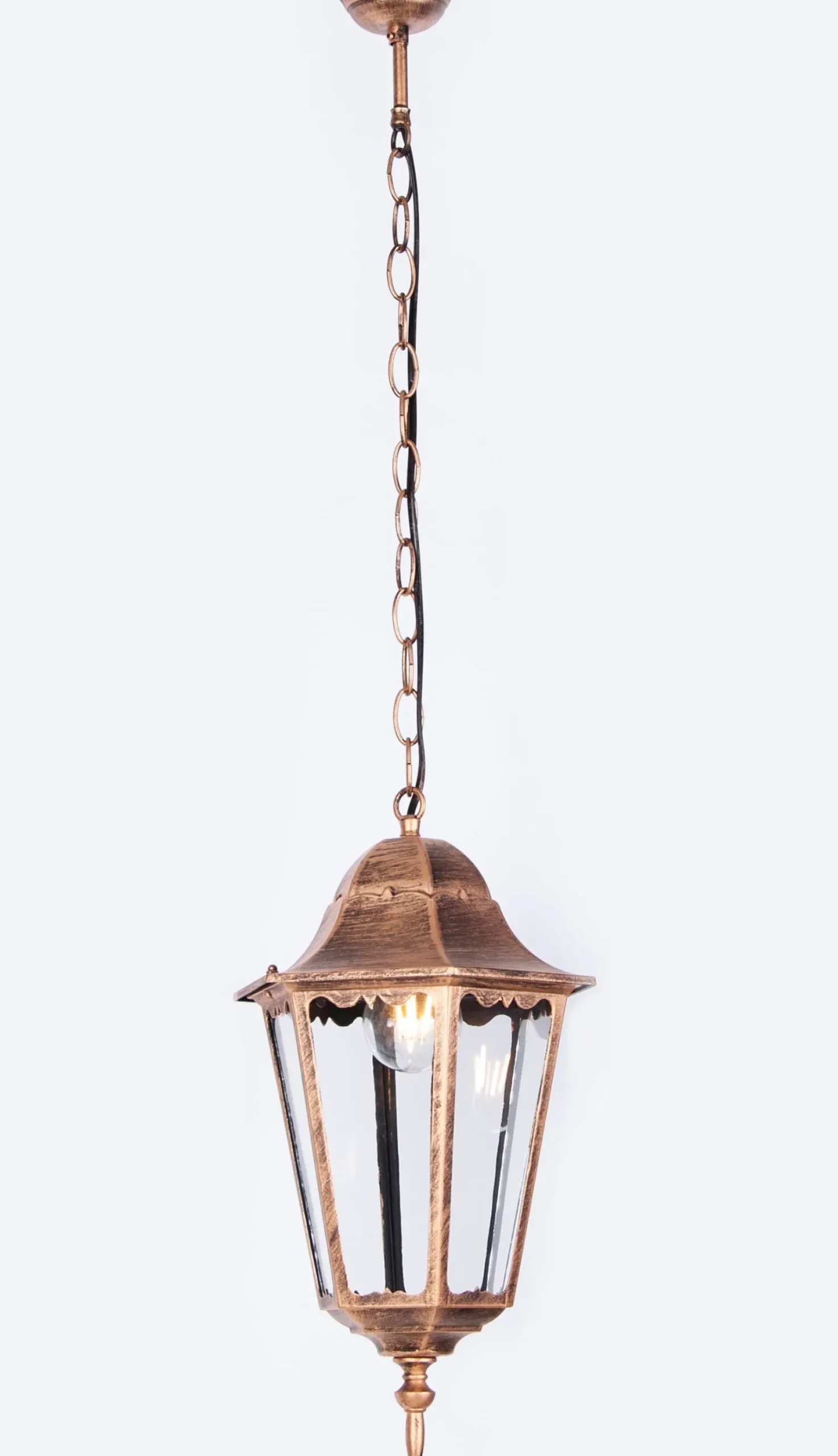 Sklep Kaja Wisząca lampa zewnętrzna na taras K-5006H CZ/ZŁ LOZANA | Kaja* Lampy Ogrodowe Wiszące