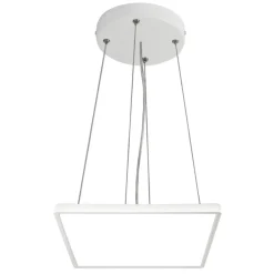 Sklep Kaja Wisząca tarcza LED 23x23 do holu PND-83625-230S-18W-WH BASTIA | Kaja Cheap