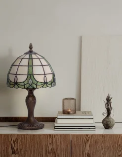 Sklep Kaja Witrażowa, elegancka lampka stołowa K-G082166 PAPI | Kaja Oświetlenie* Lampki Stołowe Retro