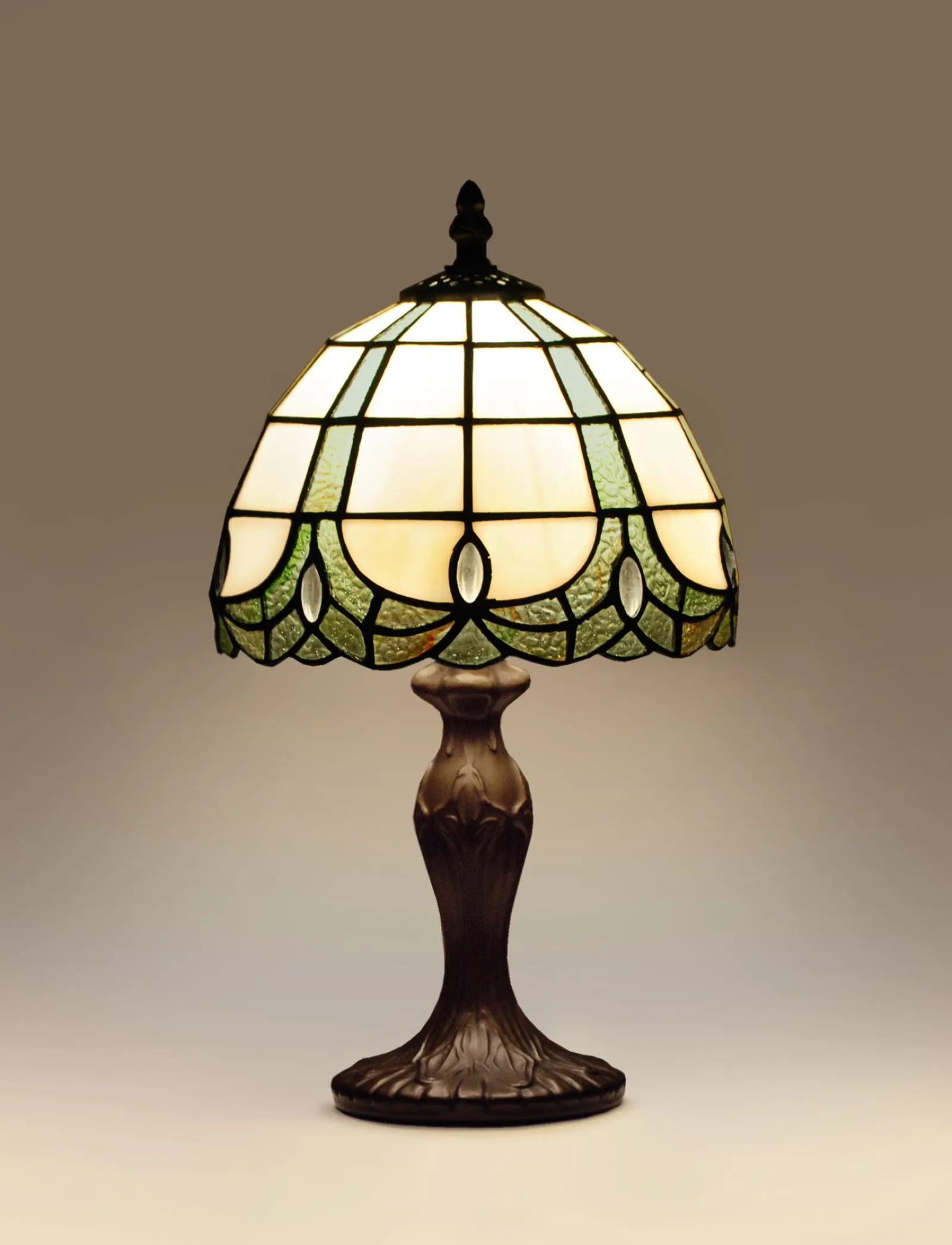 Sklep Kaja Witrażowa, elegancka lampka stołowa K-G082166 PAPI | Kaja Oświetlenie* Lampki Stołowe Retro