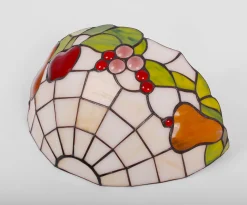 Sklep Kaja Witrażowa lampa ścienna z owocami K-W12550 FRUIT | Kaja Oświetlenie* Kinkiety Klasyczne - Przylegające