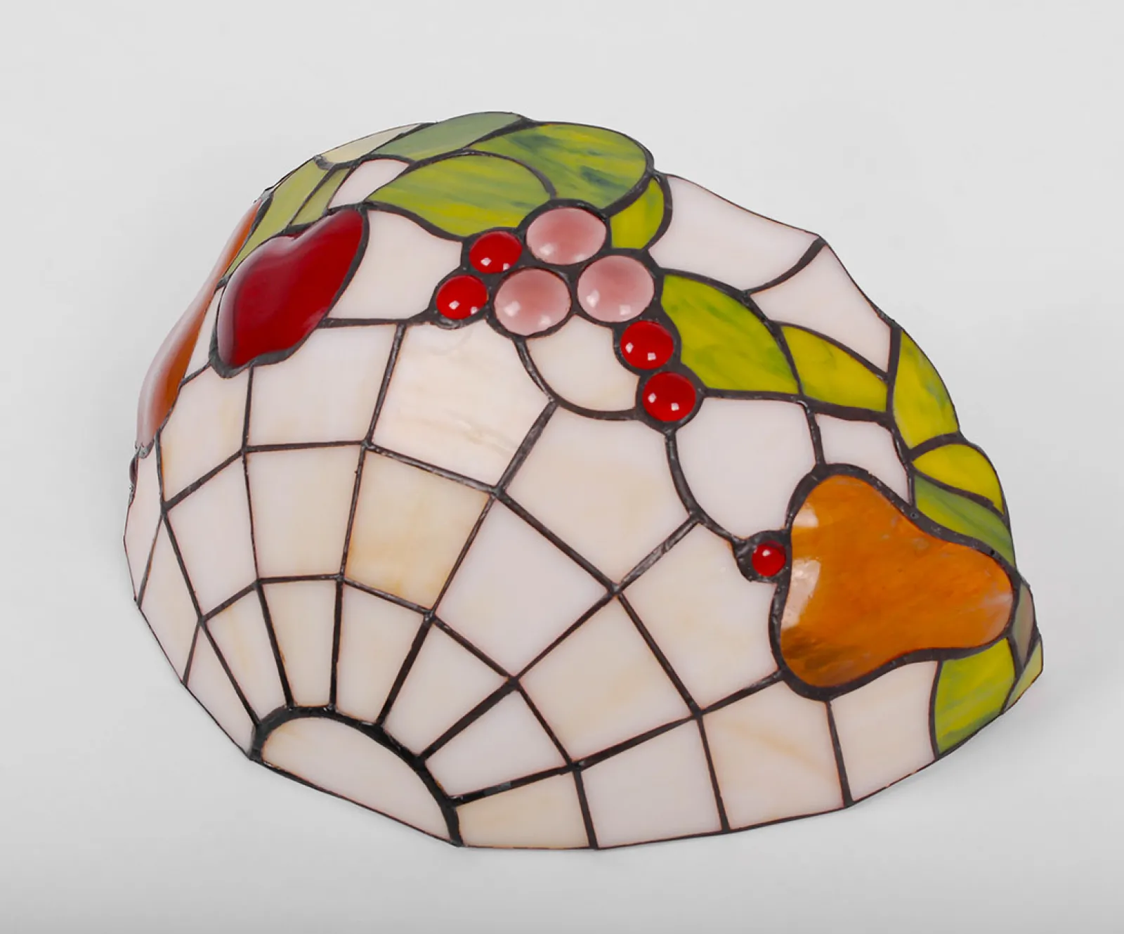 Sklep Kaja Witrażowa lampa ścienna z owocami K-W12550 FRUIT | Kaja Oświetlenie* Kinkiety Klasyczne - Przylegające