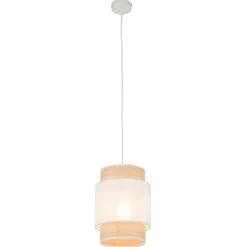Sklep Kaja Wąska, abażurowa lampa wisząca do jadalni TK 5652 BOHO NEW WHITE Discount