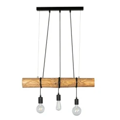 Sklep Kaja Wąska, drewniana lampa wisząca do kuchni 68304304 TRABO SHORT | Kaja Flash Sale
