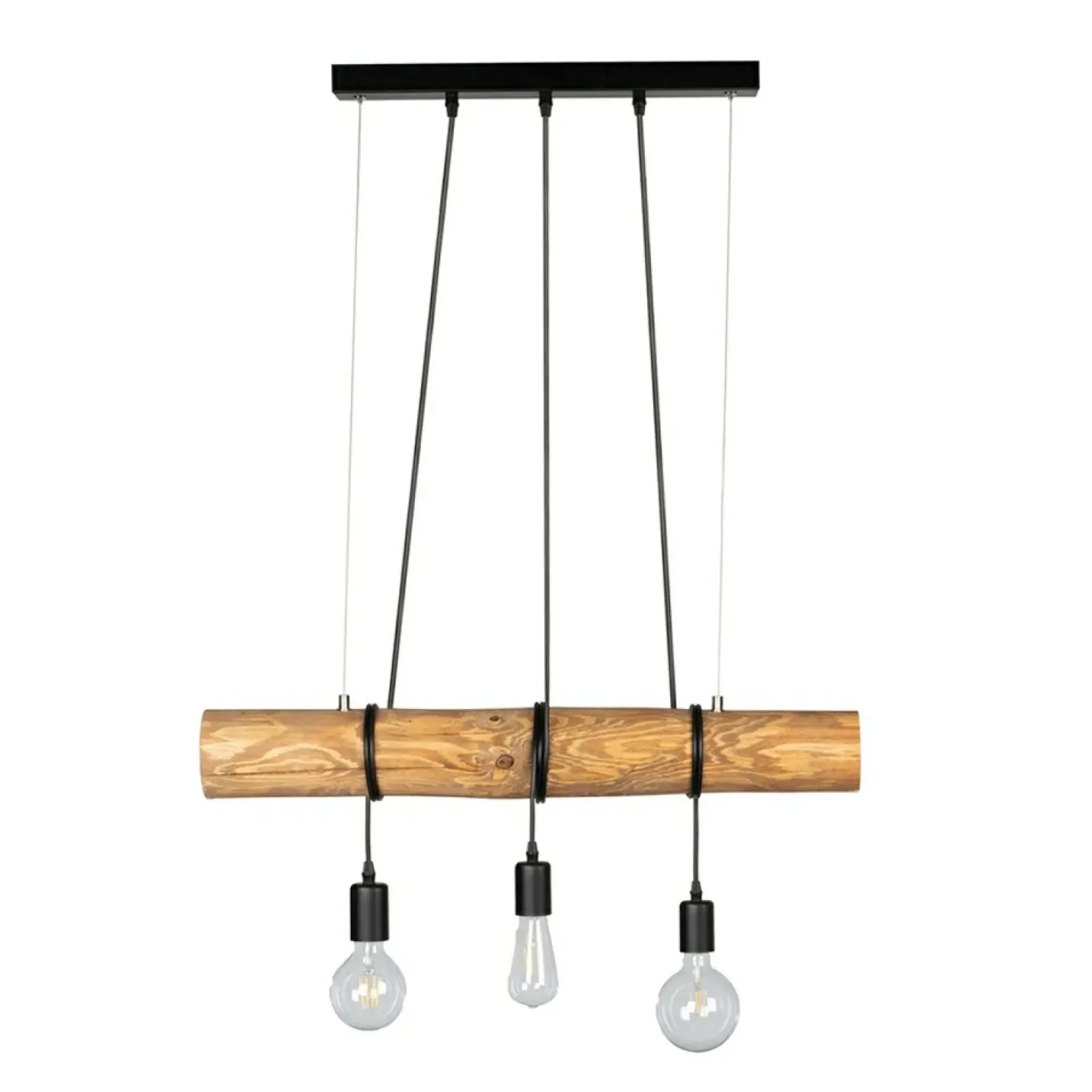 Sklep Kaja Wąska, drewniana lampa wisząca do kuchni 68304304 TRABO SHORT | Kaja Flash Sale