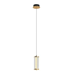 Sklep Kaja Wąska, kryształowa lampa do sypialni MD3147-1A-3GT CALLY | Kaja New