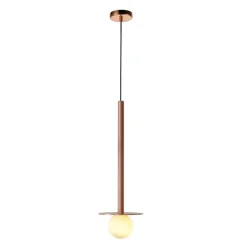 Sklep Kaja Wąska lampa wisząca do łazienki LP-048/1PS GR BOLITA | Kaja Clearance