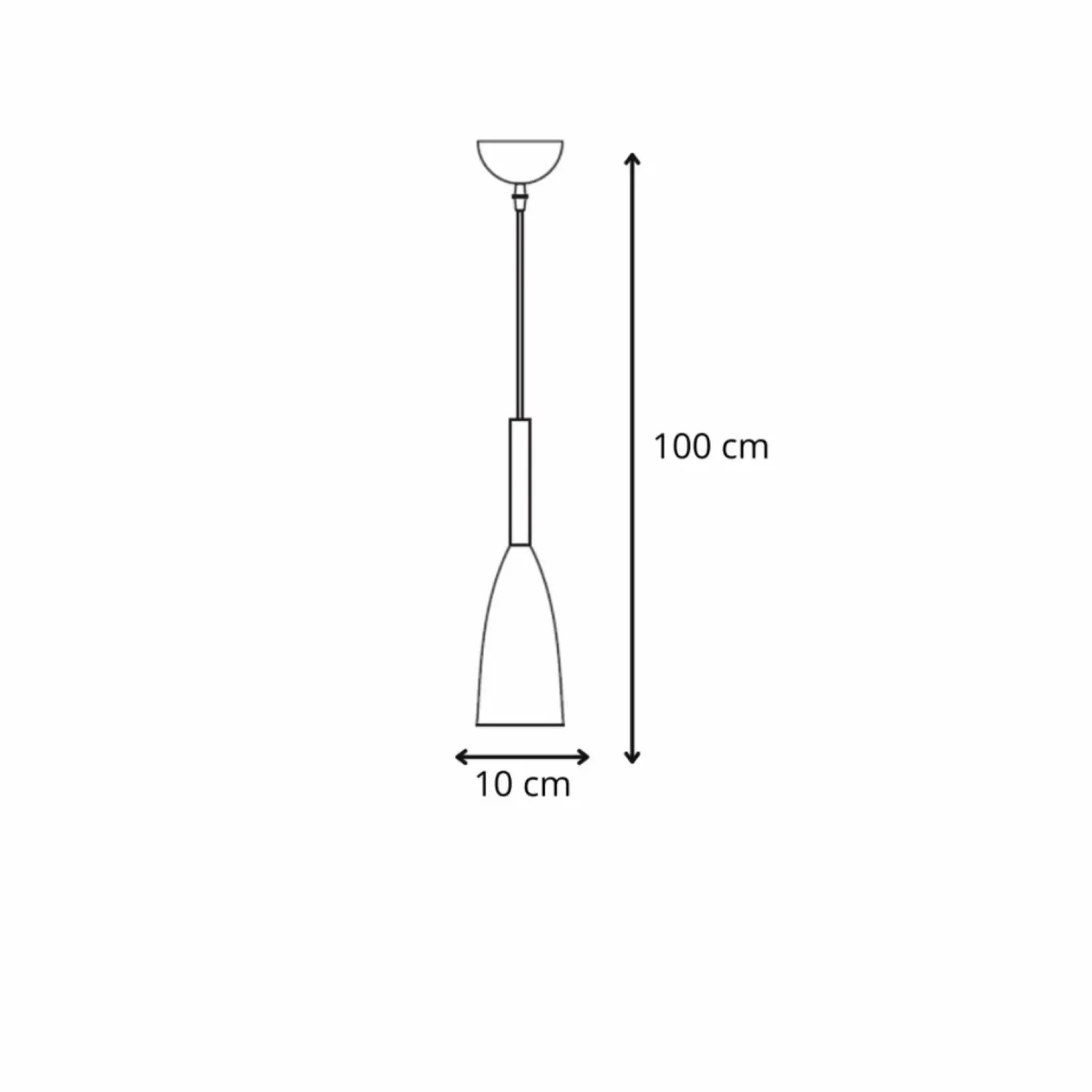 Sklep Kaja Wąska lampa wisząca nad wyspę LP-181/1P BK/GD SOLIN | Kaja Oświetlenie Cheap