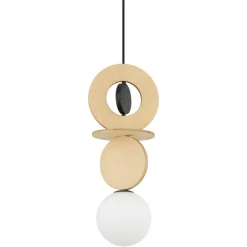 Sklep Kaja Wąska lampa wisząca z gwintem G9 11173 DROPS | Kaja Oświetlenie Fashion