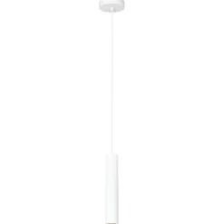 Sklep Kaja Wąska, pojedyncza lampa wisząca GU10 PND-83920-1-WH RILOK | Kaja Clearance