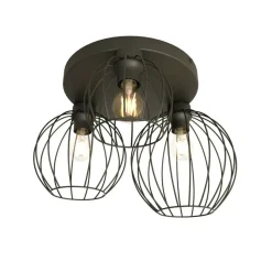 Sklep Kaja Wyjątkowa lampa sufitowa w m kolorze 1371/3PREM z serii NEST czarny Best Sale