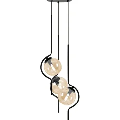 Sklep Kaja Wyjątkowa lampa wisząca do salonu, trzy klosze K-5338 z serii VELA Online
