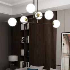 Sklep Kaja Wyjątkowa lampa wisząca z kulistymi kloszami 966/6 | Kaja Oświetlenie Discount