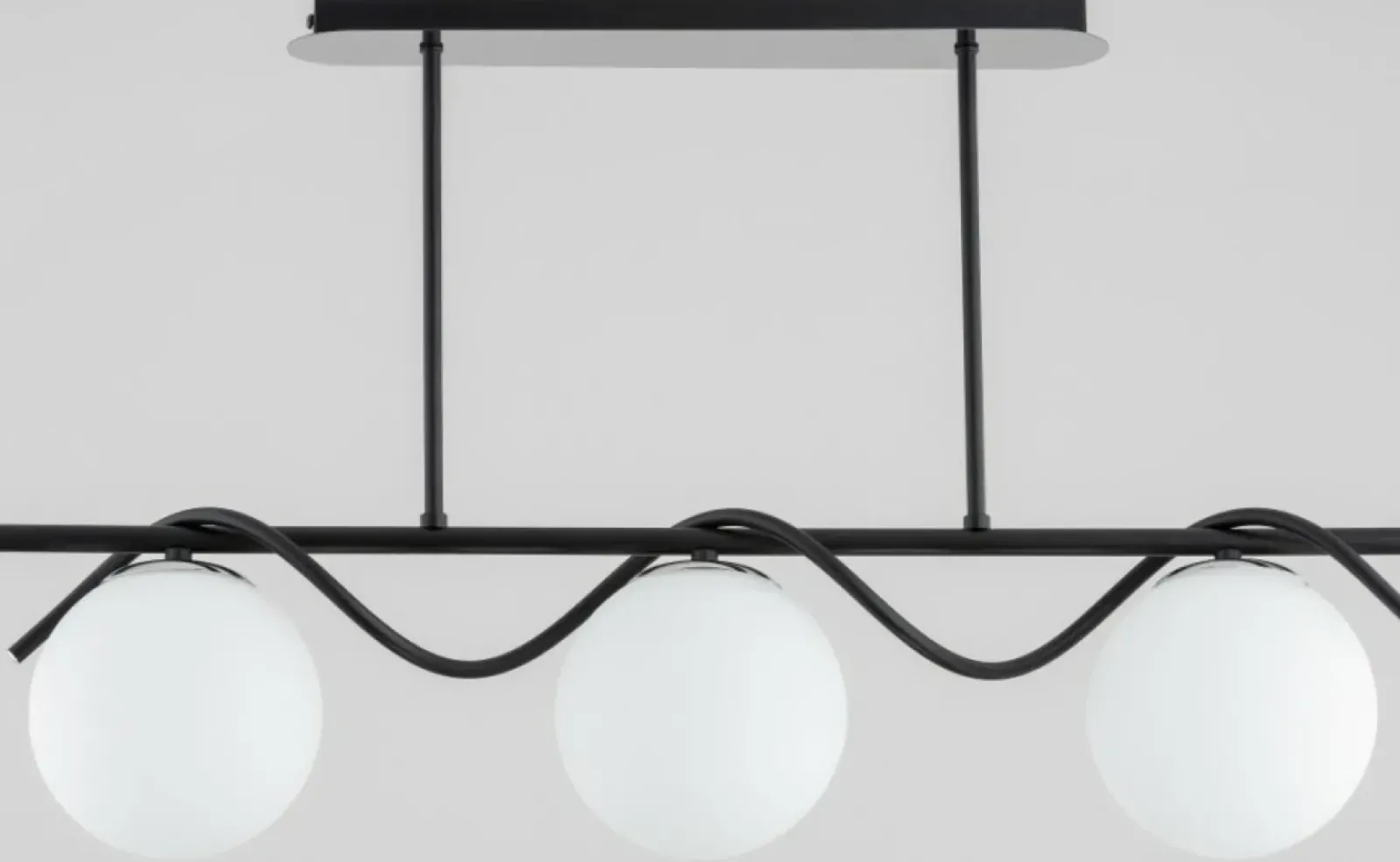 Sklep Kaja Wyjątkowa, złota lampa wisząca z kulistymi kloszami AL 63090 | Kaja Shop