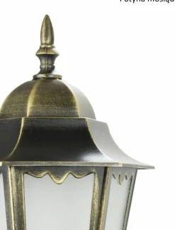 Sklep Kaja Wymyślna lampa elewacyjna K 3012/1/DH g z serii RETRO CLASSIC II | Kaja Oświetle* Kinkiety Ogrodowe