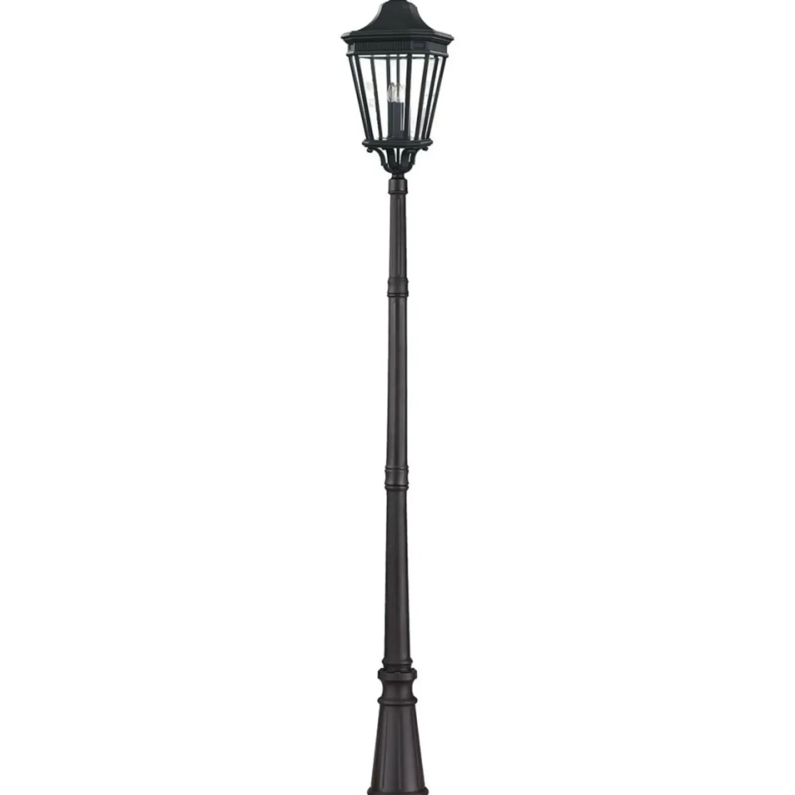Sklep Kaja Wysoka lampa ogrodowa, czarna FE-COTSLN5-L-BK z serii COTSWOLD LANE* Latarnie Ogrodowe|Lampy Ogrodowe Stojące