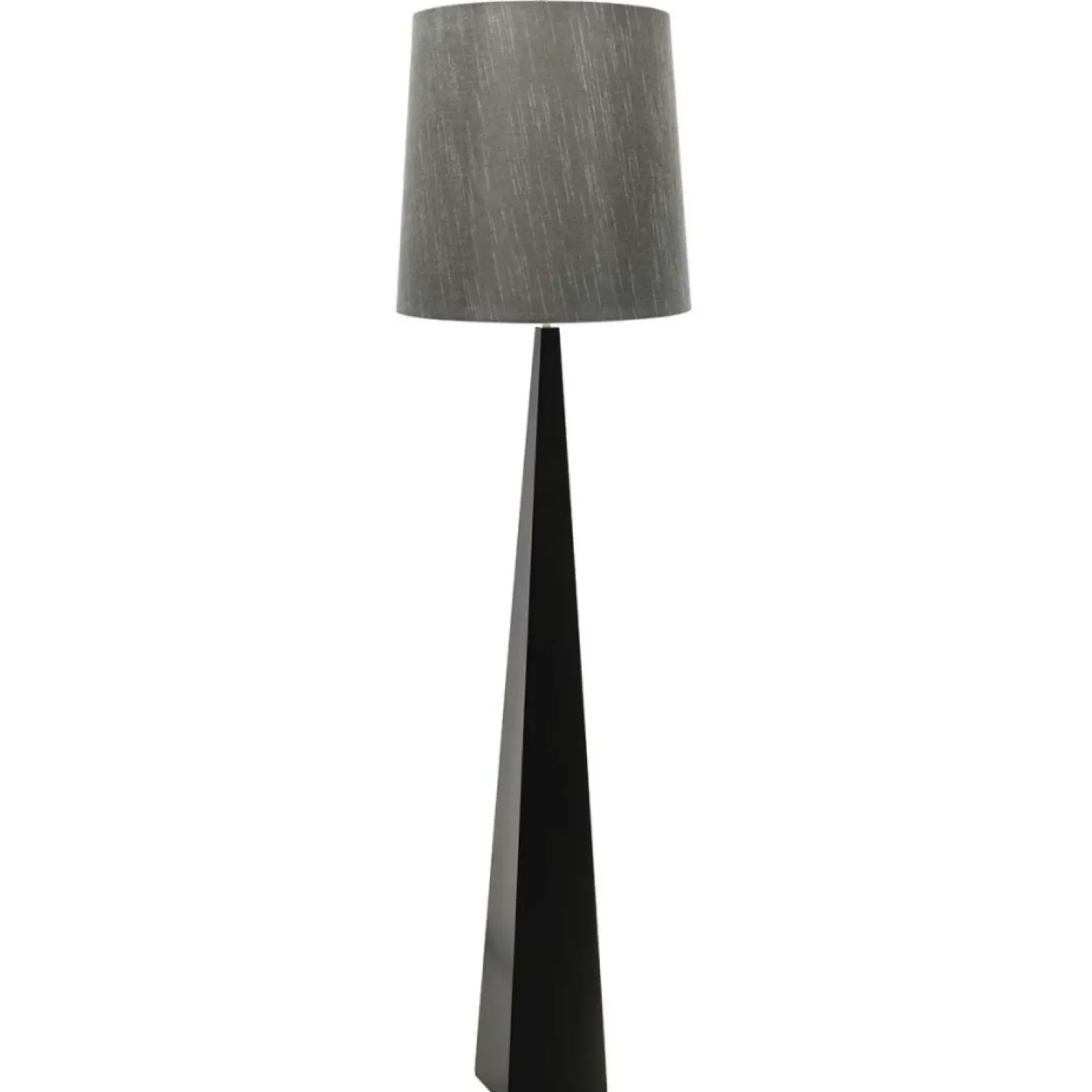 Sklep Kaja Wysoka lampa podłogowa, ciemnoszara ASCENT-FL-BLK z serii ASCENT* Lampy Podłogowe Z Abażurem|Tradycyjne Lampy Podłogowe