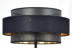 Sklep Kaja Wysoka lampa podłogowa do salonu, z abażurem K-5285 z serii AMOS* Lampy Podłogowe Z Abażurem|Tradycyjne Lampy Podłogowe