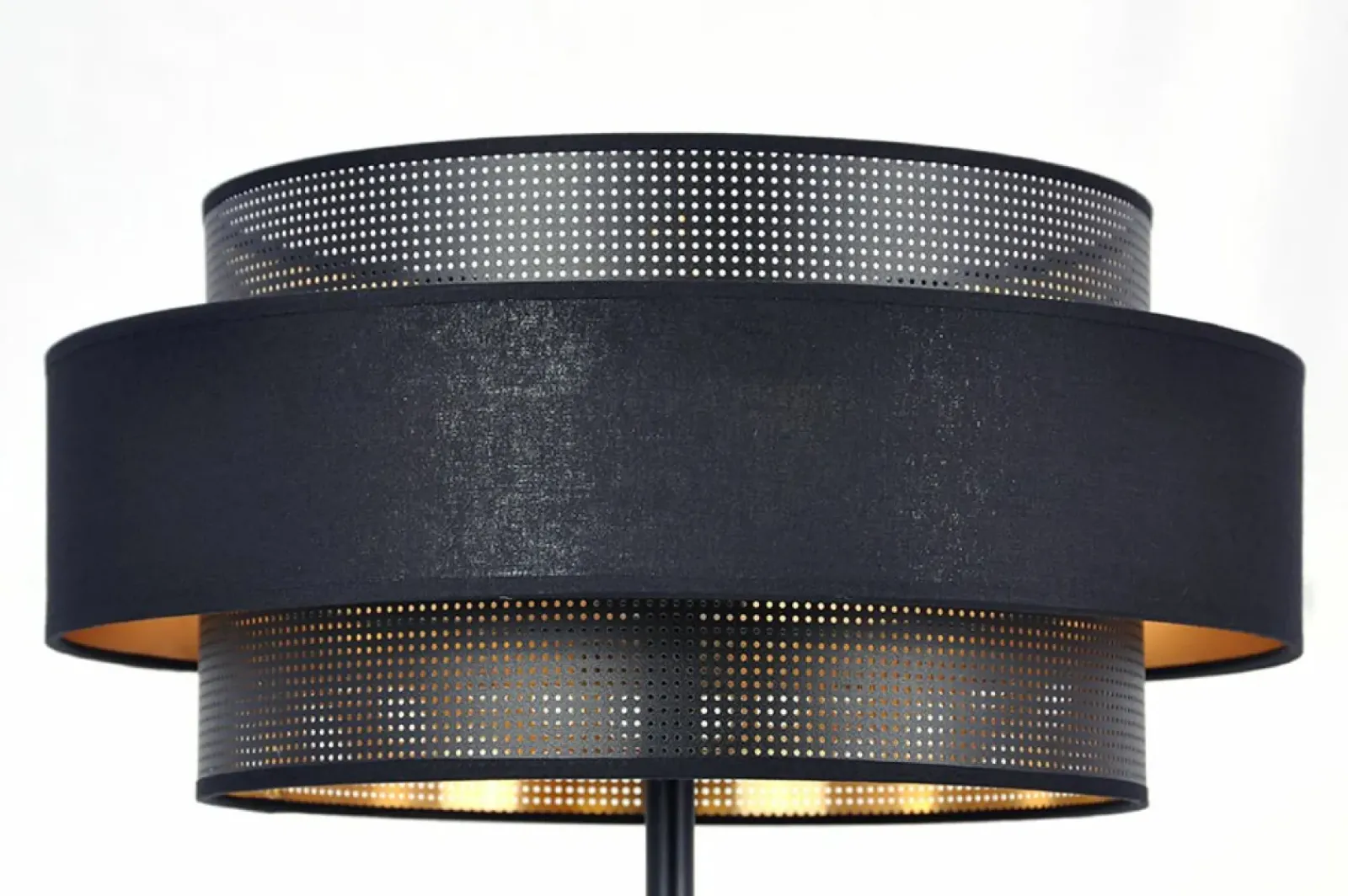 Sklep Kaja Wysoka lampa podłogowa do salonu, z abażurem K-5285 z serii AMOS* Lampy Podłogowe Z Abażurem|Tradycyjne Lampy Podłogowe