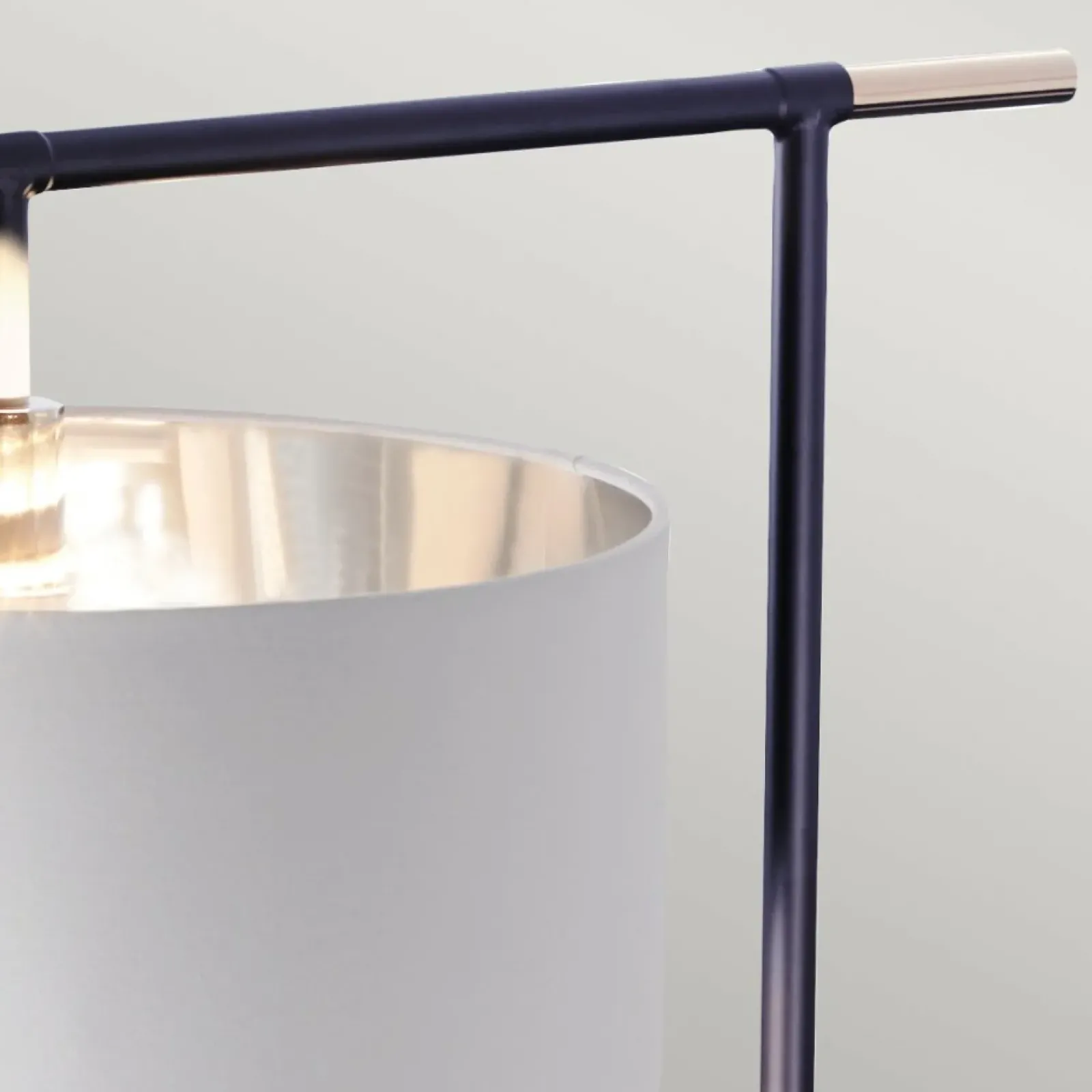 Sklep Kaja Wysoka lampa podłogowa z abażurem BALANCE-FL-BKPN z serii BALANCE* Lampy Podłogowe Z Abażurem|Tradycyjne Lampy Podłogowe