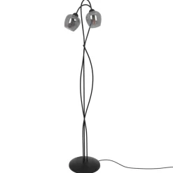 Sklep Kaja Wysoka lampa stojąca w kolorze grafitowym K-5198 z serii SARA | Kaja* Tradycyjne Lampy Podłogowe|Lampy Podłogowe