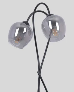 Sklep Kaja Wysoka lampa stojąca w kolorze grafitowym K-5198 z serii SARA | Kaja* Tradycyjne Lampy Podłogowe|Lampy Podłogowe